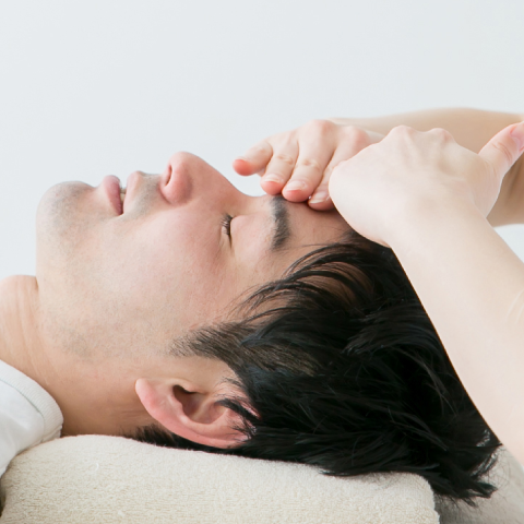 メンズ専用ヘッドスパへ