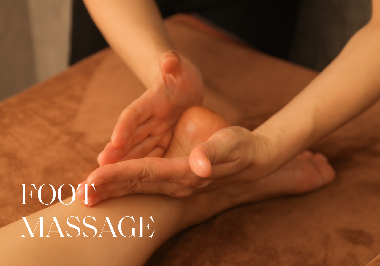 フットマッサージの施術写真
